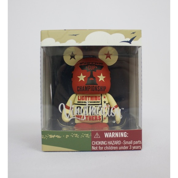 Disney Other - Disney California Adventure Cars Land Vinylmation Piston Cup Lightning McQueen